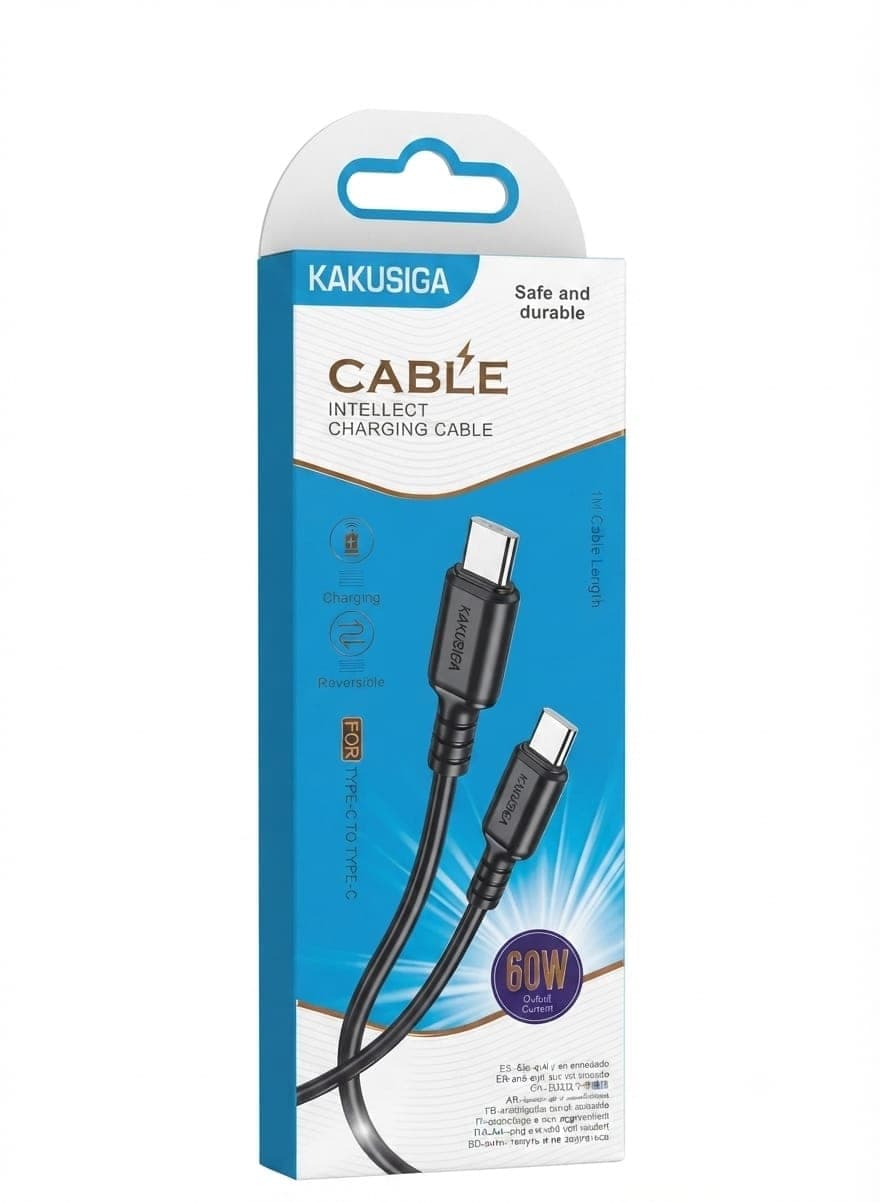 Kakusiga KSC-982 USB-C to USB-C Fast Charging Cable, which supports up to 60W power